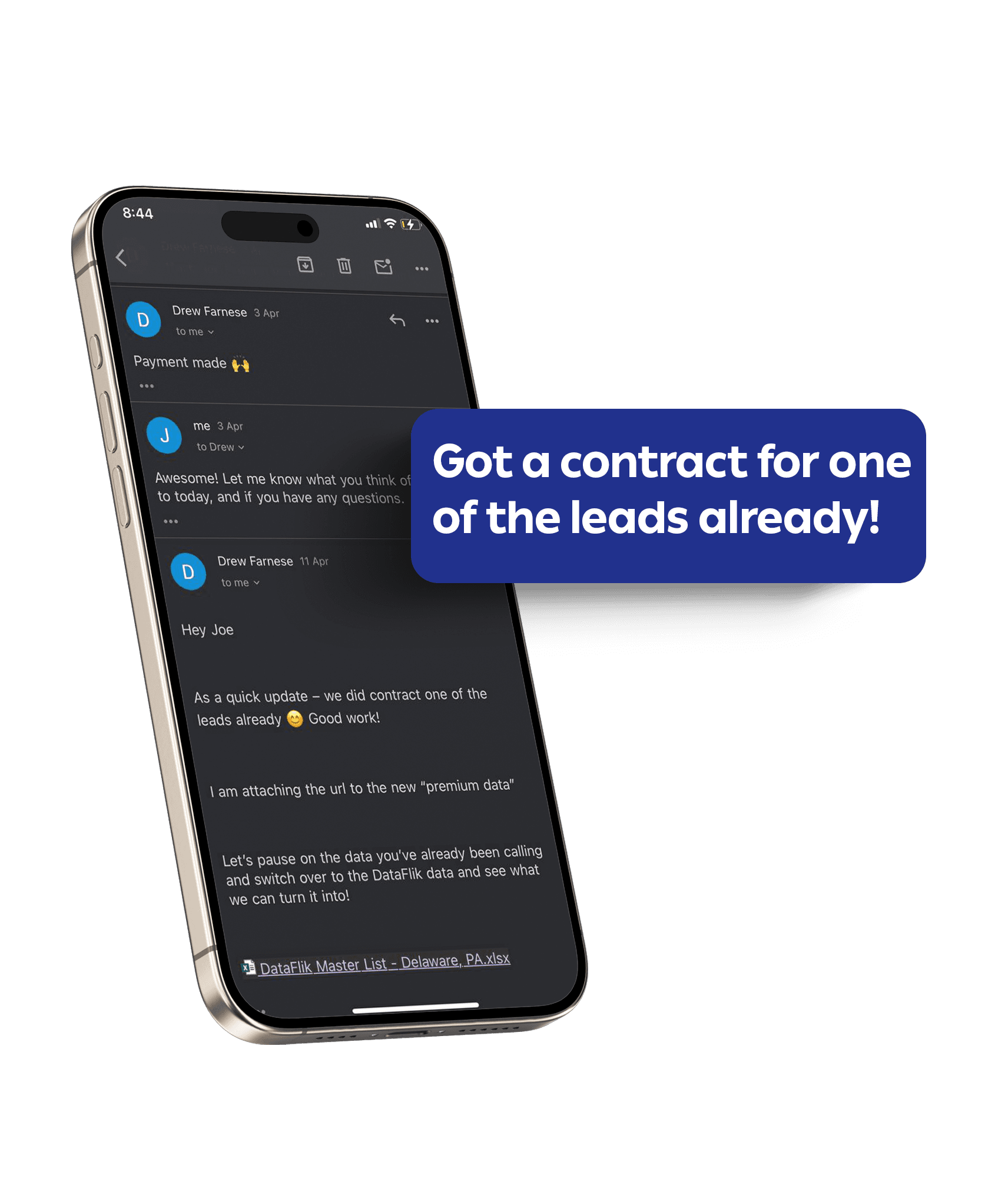 The Dial Force client with a pipeline full of motivated-seller leads
